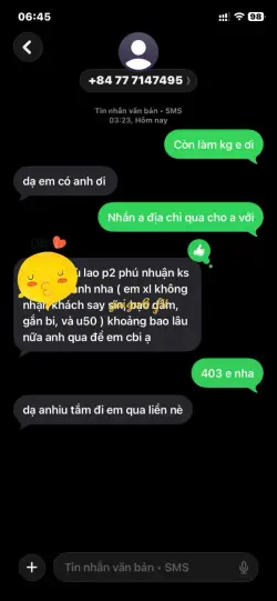 Ảnh đánh giá gái gọi
