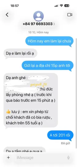 Ảnh đánh giá gái gọi