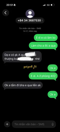 Ảnh đánh giá gái gọi