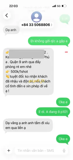 Ảnh đánh giá gái gọi