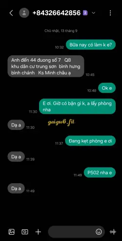 Ảnh đánh giá gái gọi