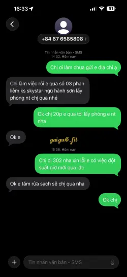 Ảnh đánh giá gái gọi