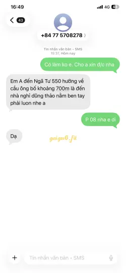 Ảnh đánh giá gái gọi