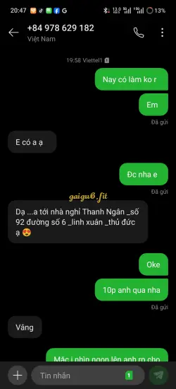 Ảnh đánh giá gái gọi