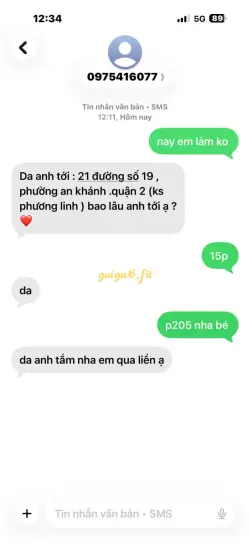 Ảnh đánh giá gái gọi