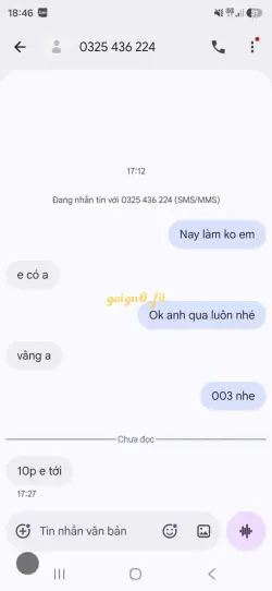 Ảnh đánh giá gái gọi