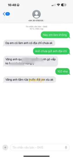 Ảnh đánh giá gái gọi