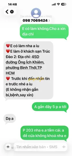Ảnh đánh giá gái gọi