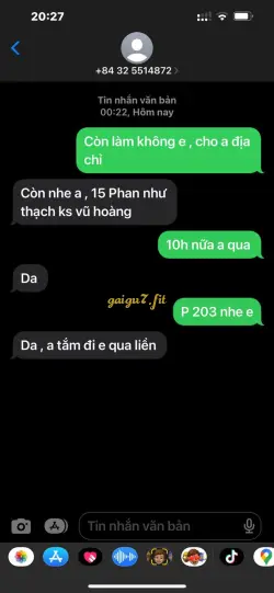 Ảnh đánh giá gái gọi