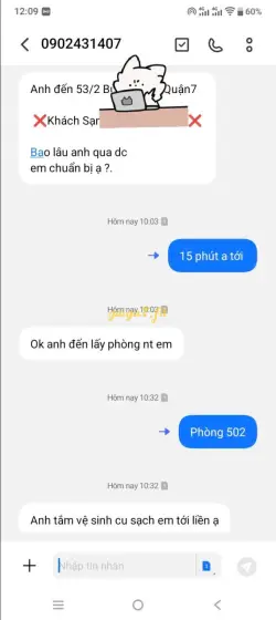 Ảnh đánh giá gái gọi