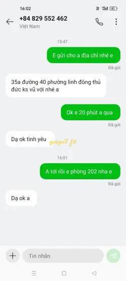 Ảnh đánh giá gái gọi
