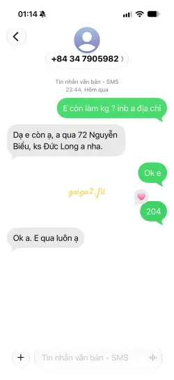 Ảnh đánh giá gái gọi