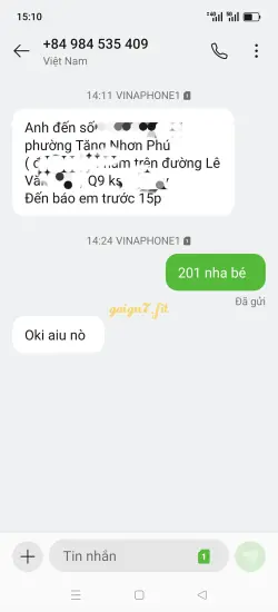 Ảnh đánh giá gái gọi