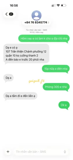 Ảnh đánh giá gái gọi