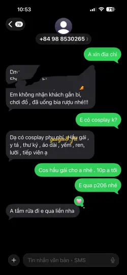 Ảnh đánh giá gái gọi