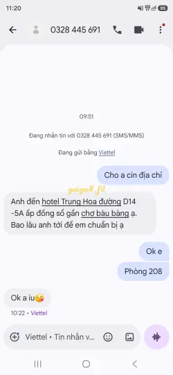 Ảnh đánh giá gái gọi