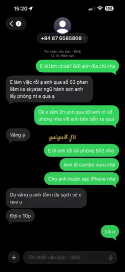 Ảnh đánh giá gái gọi