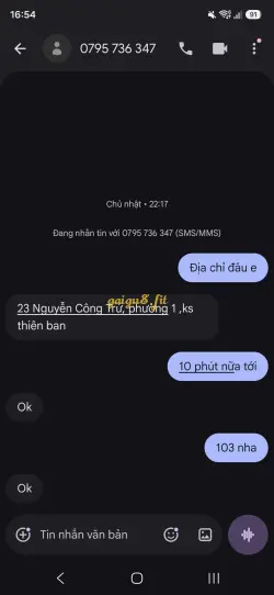Ảnh đánh giá gái gọi