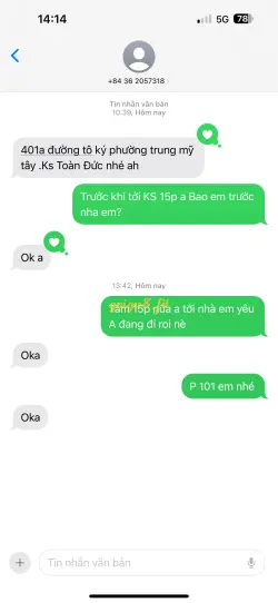 Ảnh đánh giá gái gọi