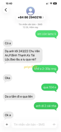 Ảnh đánh giá gái gọi