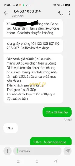 Ảnh đánh giá gái gọi