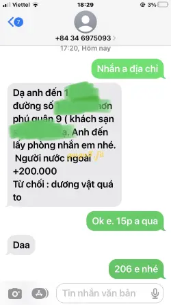 Ảnh đánh giá gái gọi