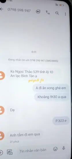 Ảnh đánh giá gái gọi