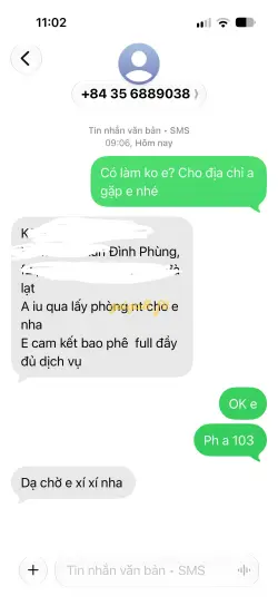 Ảnh đánh giá gái gọi