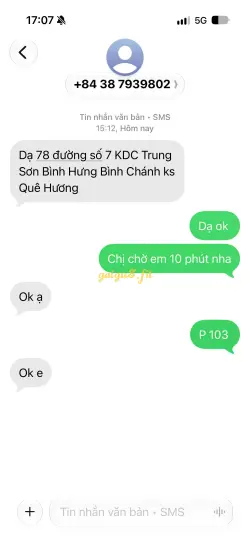 Ảnh đánh giá gái gọi