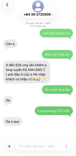 Ảnh đánh giá gái gọi