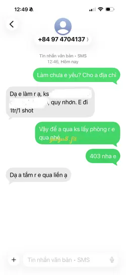 Ảnh đánh giá gái gọi