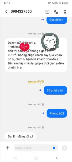 Ảnh đánh giá gái gọi
