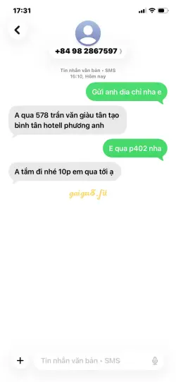 Ảnh đánh giá gái gọi