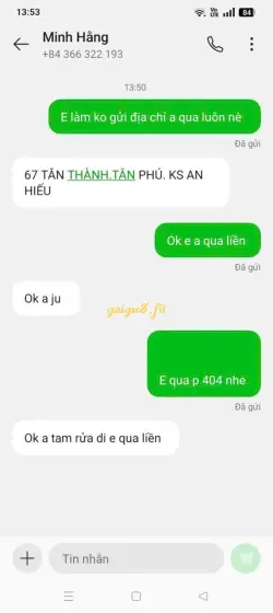 Ảnh đánh giá gái gọi