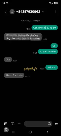 Ảnh đánh giá gái gọi