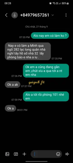 Ảnh đánh giá gái gọi