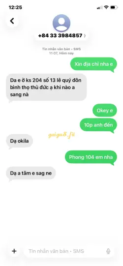 Ảnh đánh giá gái gọi