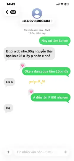 Ảnh đánh giá gái gọi