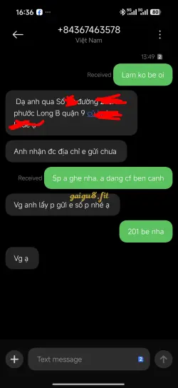 Ảnh đánh giá gái gọi