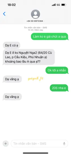 Ảnh đánh giá gái gọi