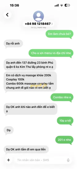 Ảnh đánh giá gái gọi