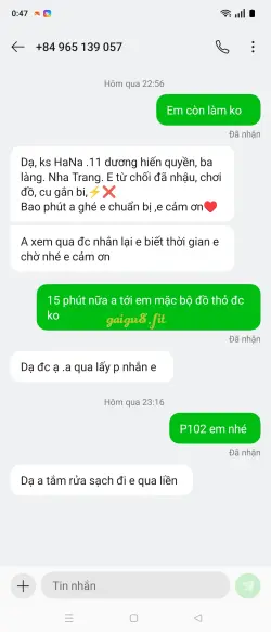 Ảnh đánh giá gái gọi