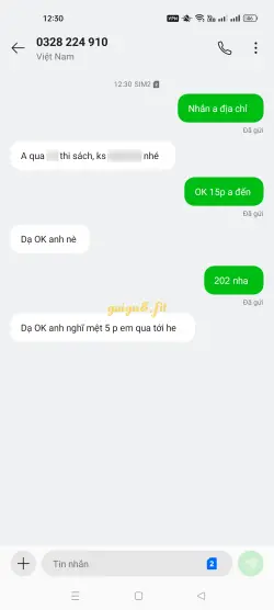 Ảnh đánh giá gái gọi