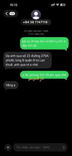 Ảnh đánh giá gái gọi