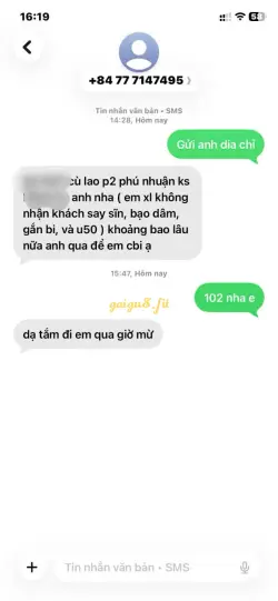 Ảnh đánh giá gái gọi