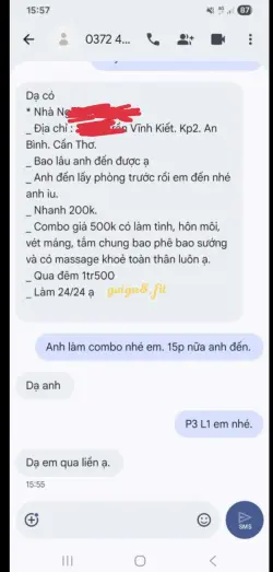 Ảnh đánh giá gái gọi