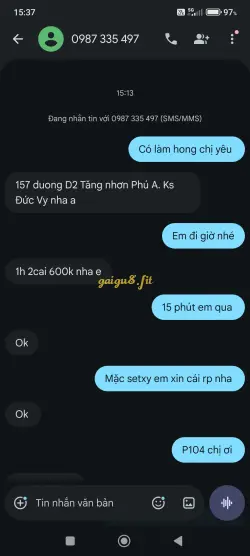 Ảnh đánh giá gái gọi