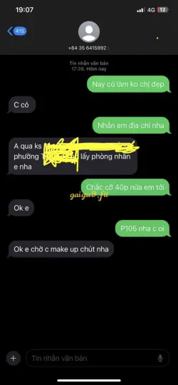 Ảnh đánh giá gái gọi