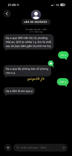 Ảnh đánh giá gái gọi