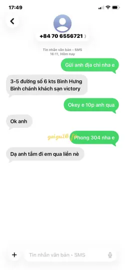 Ảnh đánh giá gái gọi